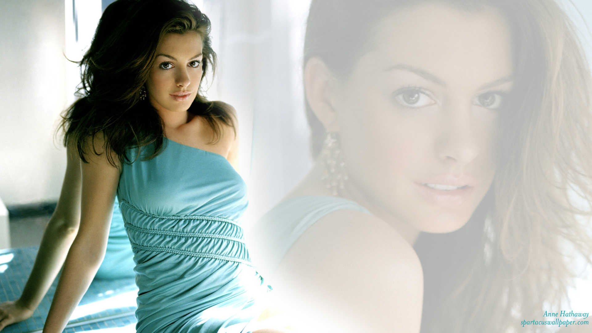 Anne Hathaway Hot - HD Wallpaper 