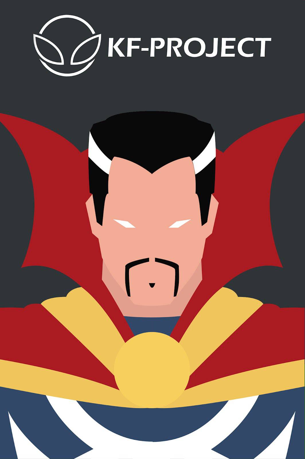 Os Melhores Wallpaper Do Doctor Strang Para Smartphone - Dr Strange Minimal - HD Wallpaper 