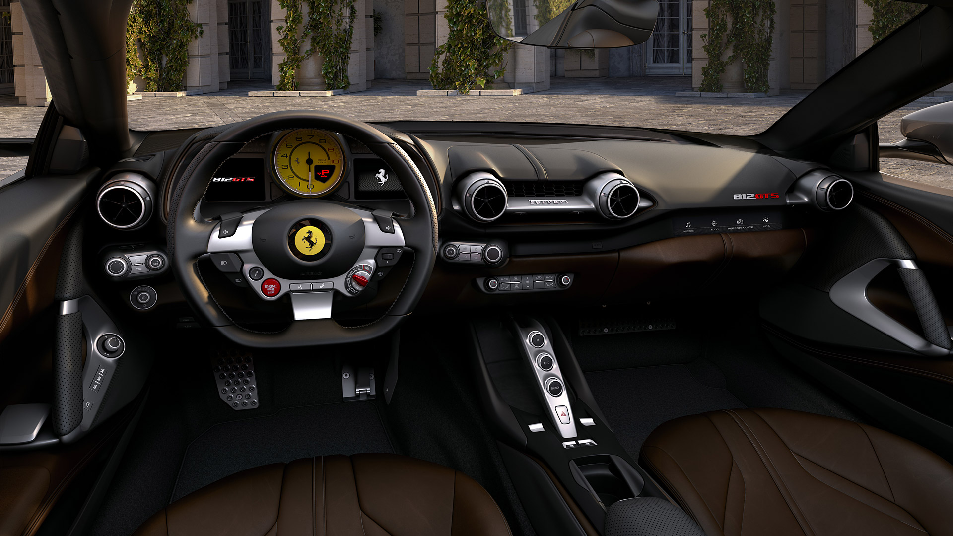 Ferrari 812 Gts Interior - 1920x1080 Wallpaper Ferrari 812 Gts Interior - 1920x1080 Wallpaper