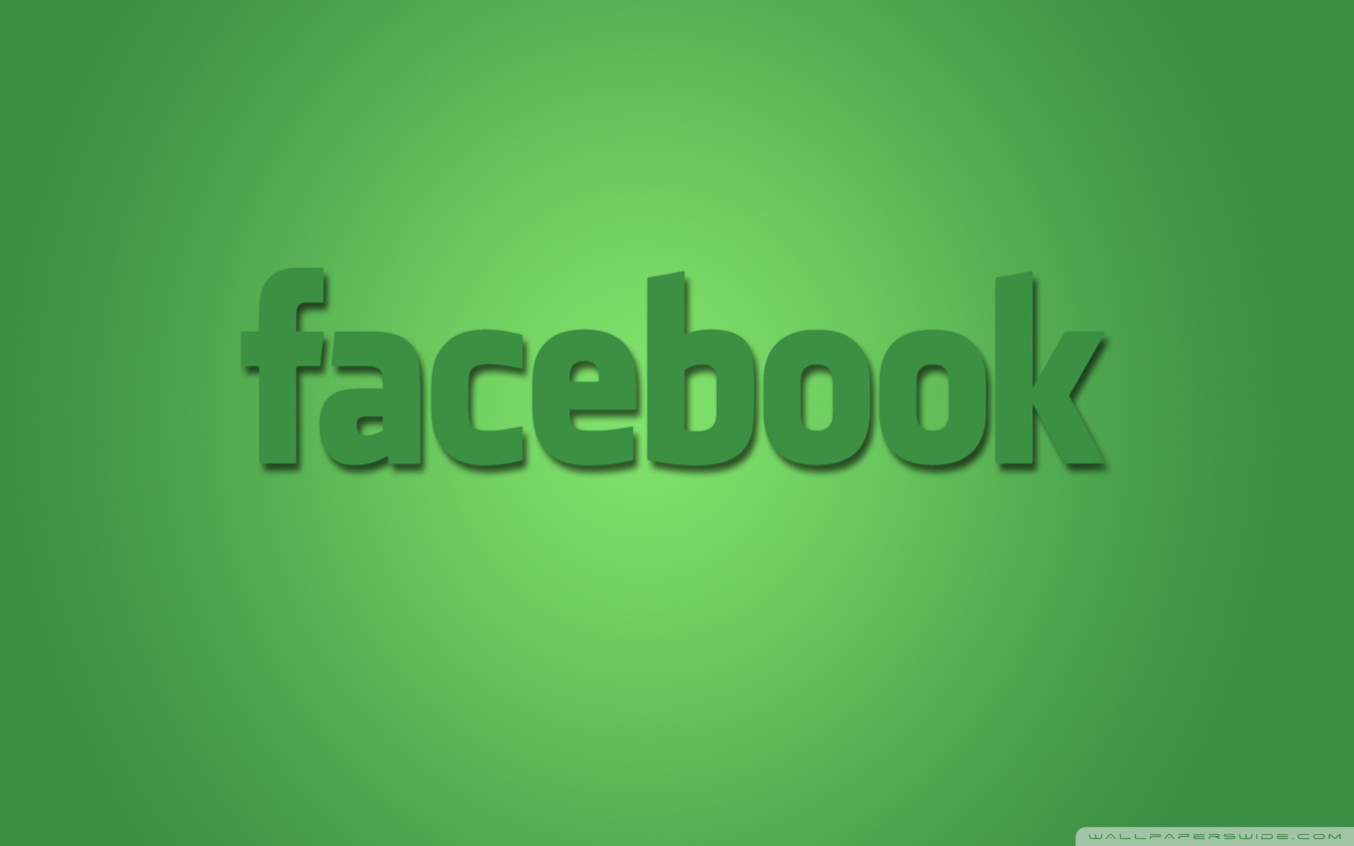 Facebook Green - HD Wallpaper 