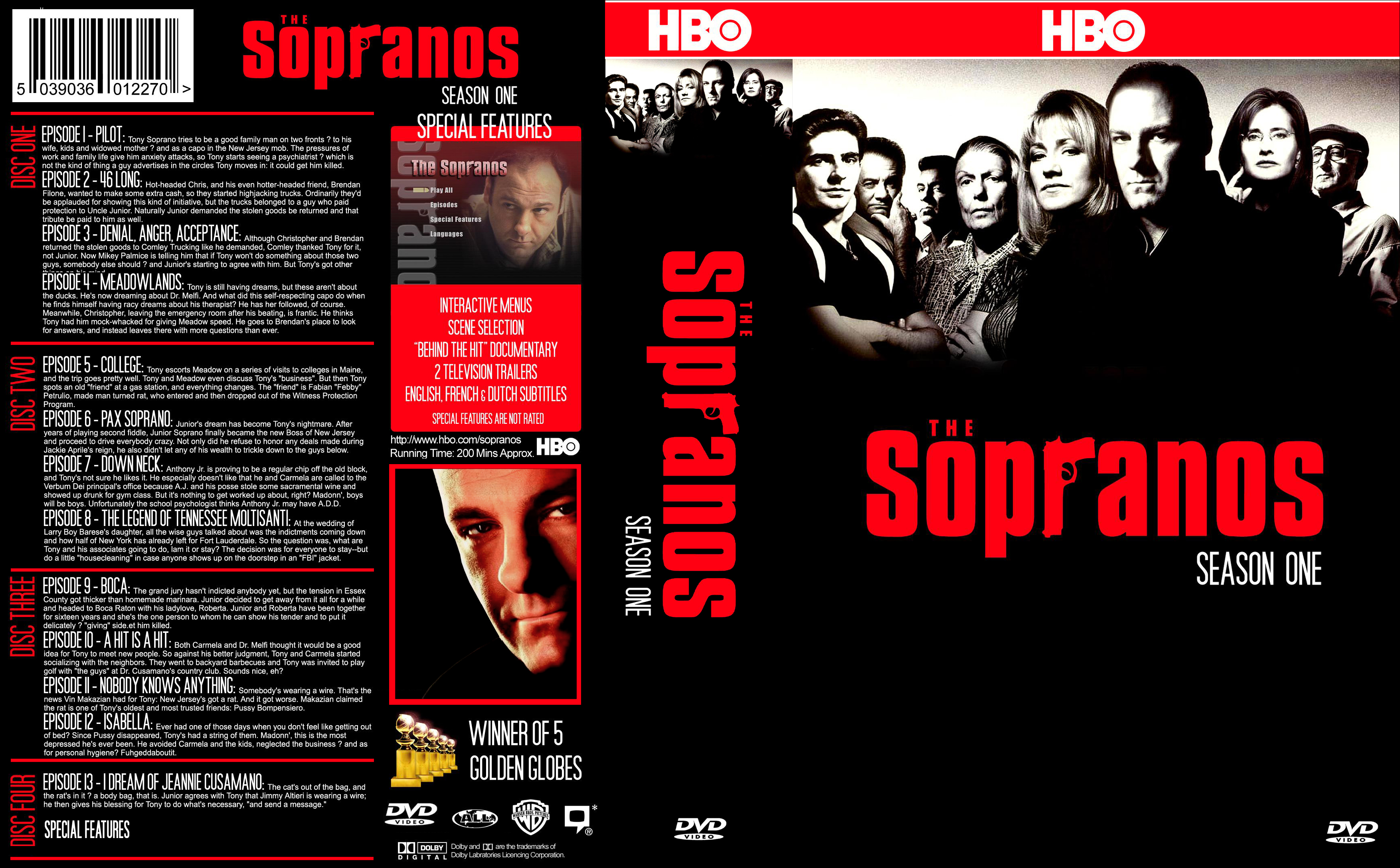 Sopranos The Complete Series Covers - HD Wallpaper 