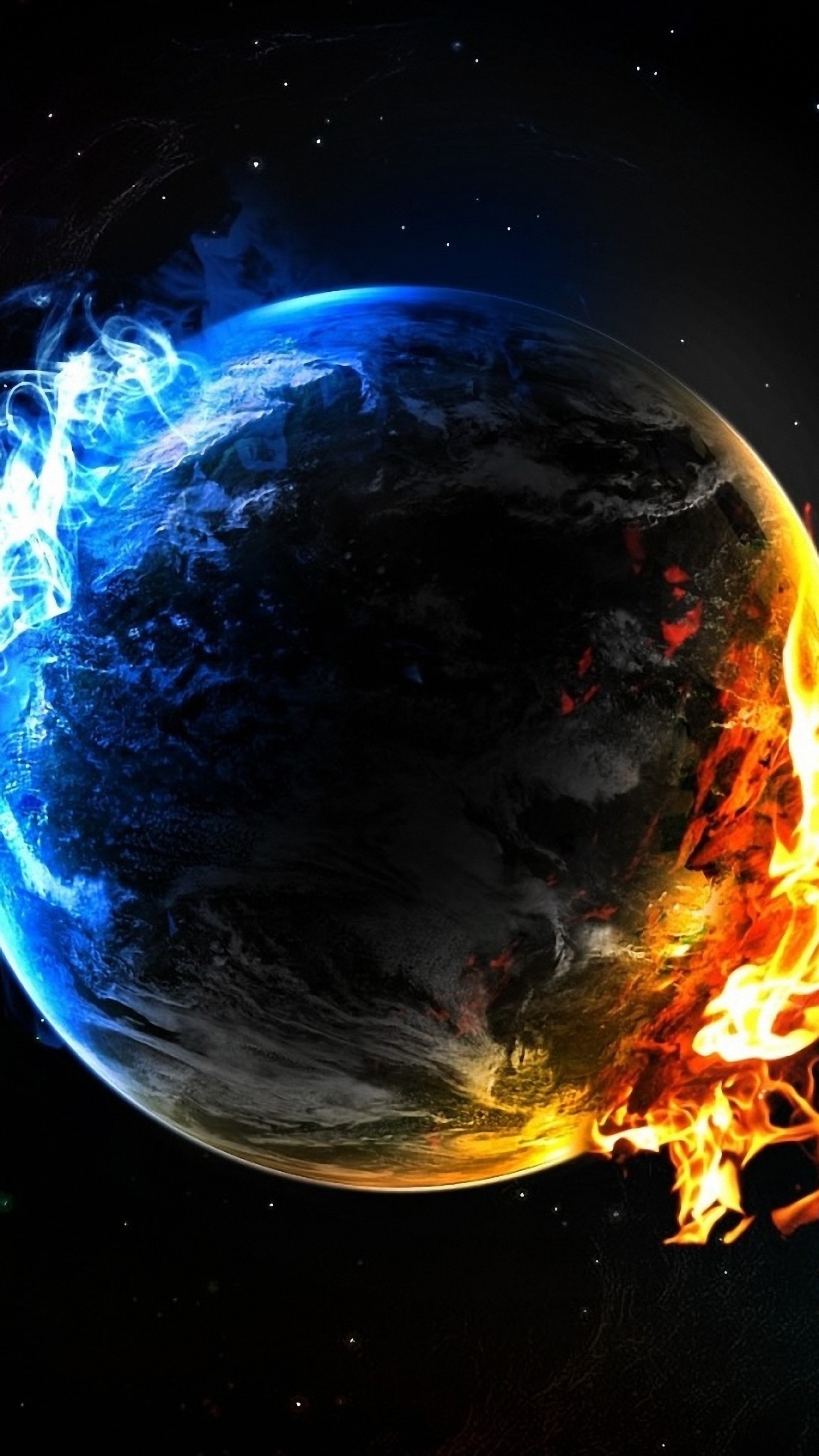 S6 Hd Water Fire Elements Samsung Galaxy S6 Wallpapers - Galaxy Home Screen Backgrounds - HD Wallpaper 