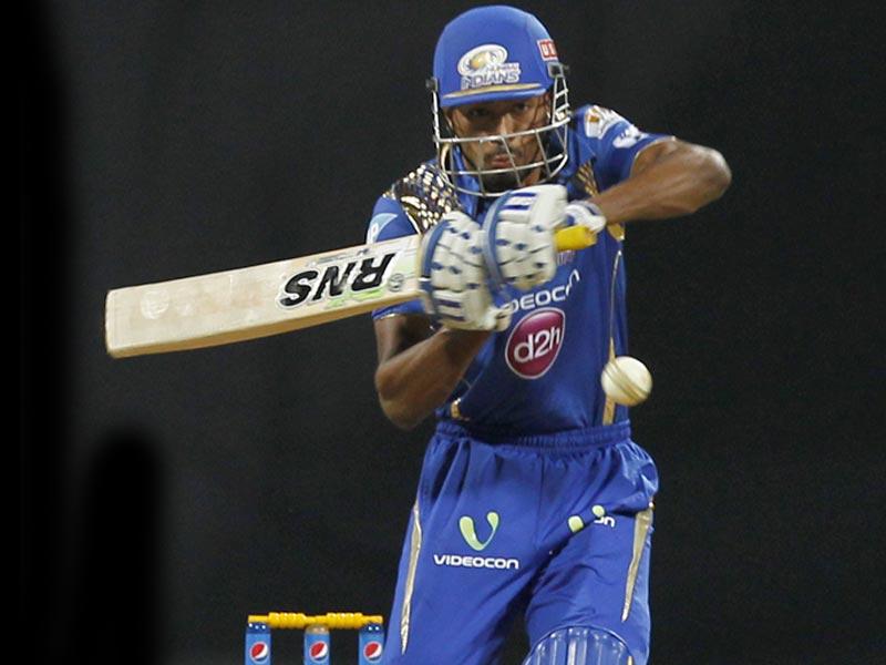 Hardik Pandya Of Mumbai Indians In Action Against Kolkata - One Day International - HD Wallpaper 
