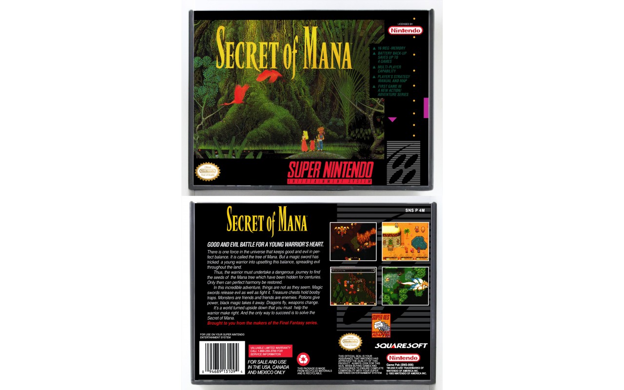 Secret Of Mana - HD Wallpaper 