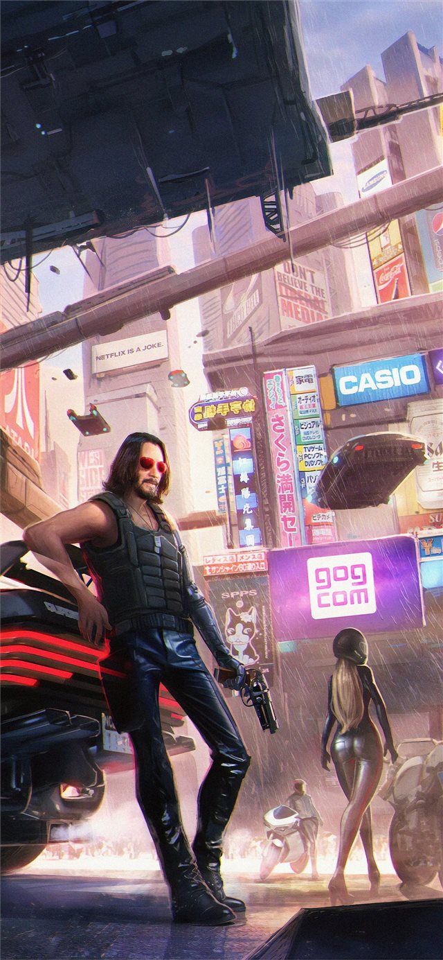 Keanu Reeves In Cyberpunk 77 4k Iphone X Wallpaper Cyberpunk 77 Wallpaper 4k 640x1385 Wallpaper Teahub Io