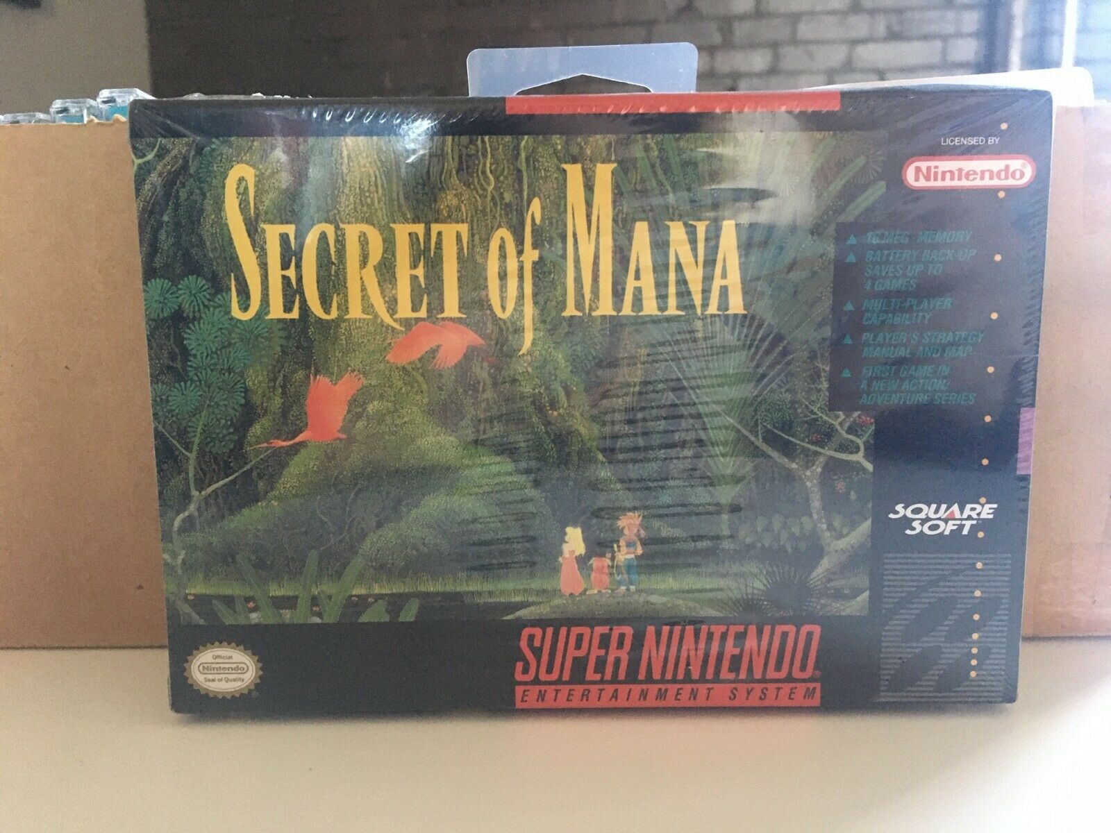 Secret Of Mana Cover - HD Wallpaper 