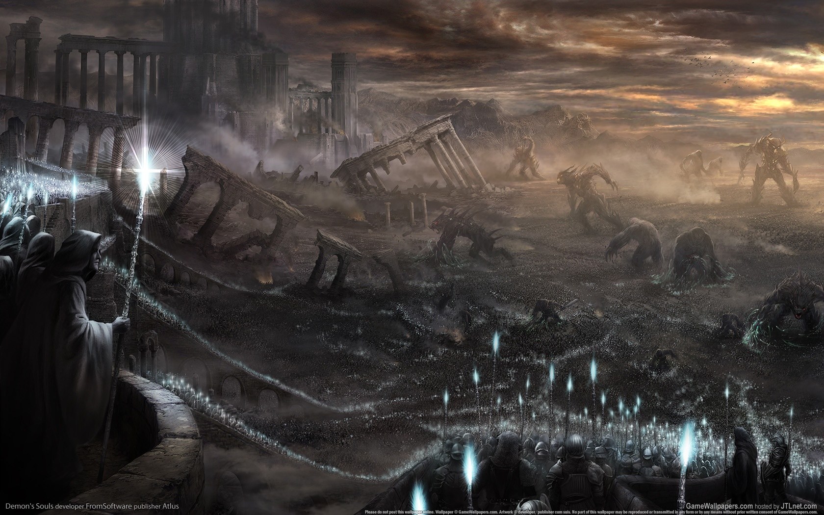 Demon's Souls Art - HD Wallpaper 