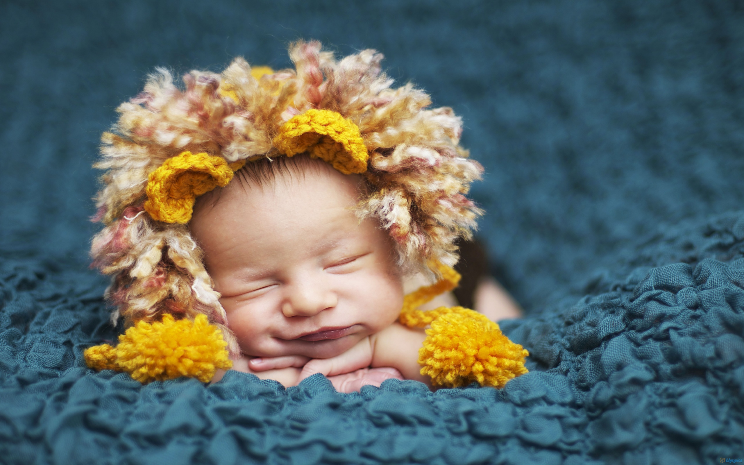 Lovely Sleeping Baby - HD Wallpaper 