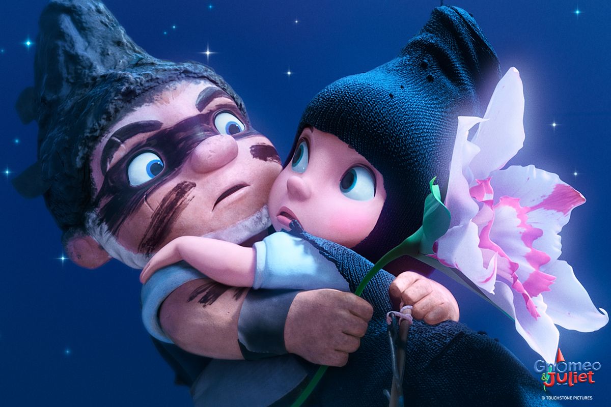 Kiss Gnomeo And Juliet - HD Wallpaper 