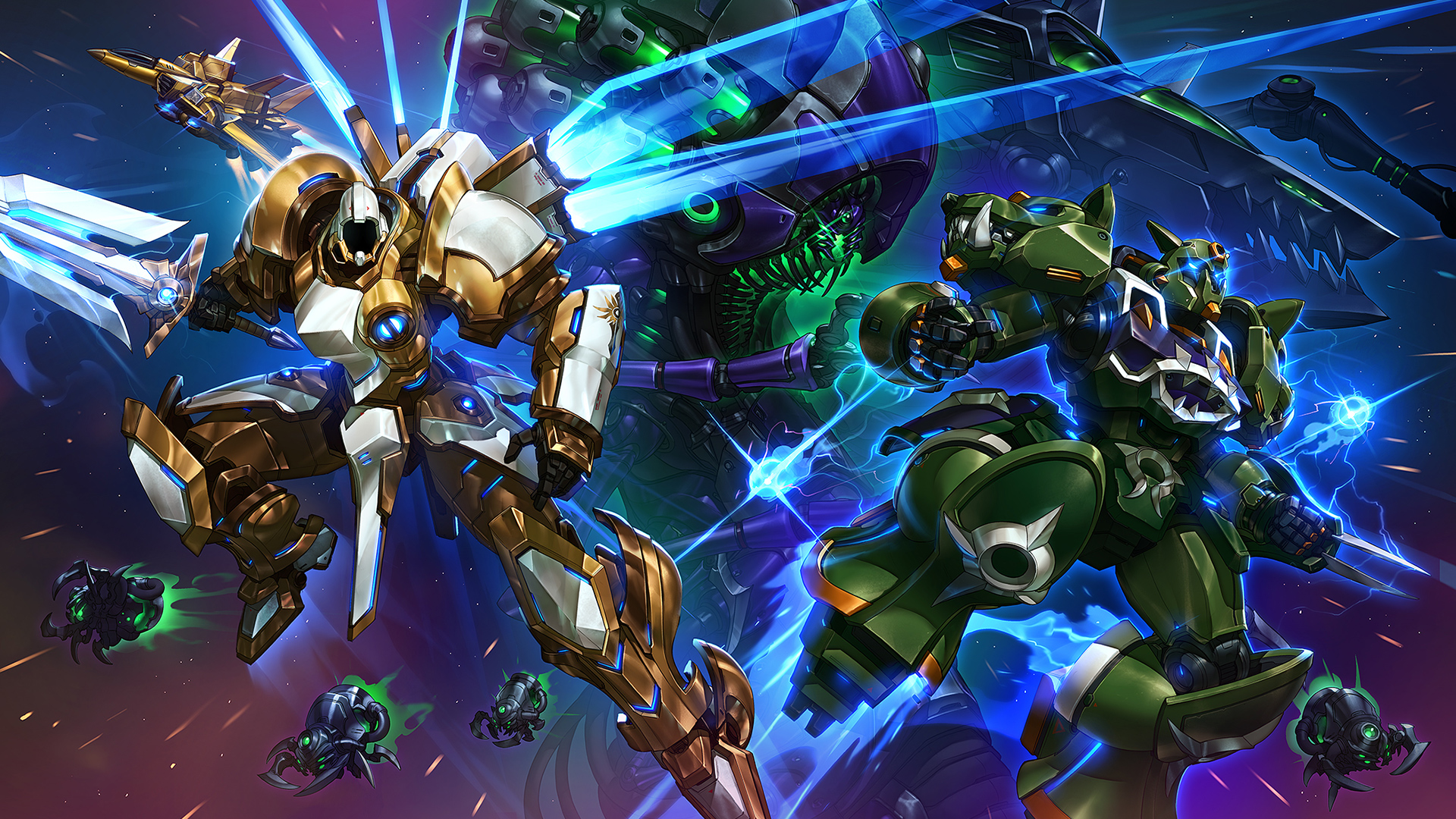Heroes Of The Storm Mecha Storm - HD Wallpaper 