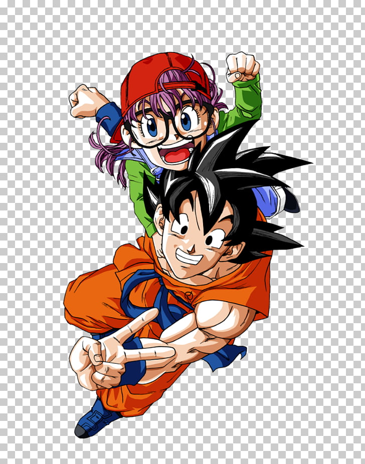 Goku Y Arale Dragon Ball Super - HD Wallpaper 