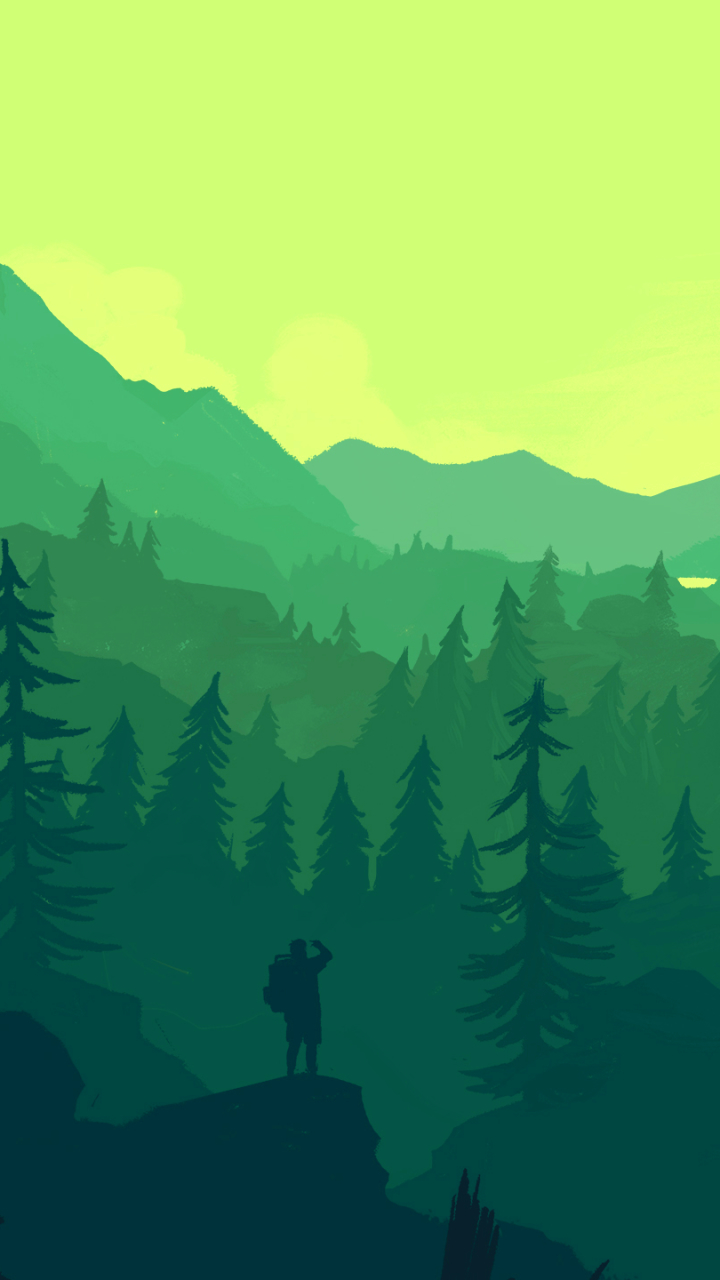 Firewatch Phone Wallpaper 4k - HD Wallpaper 