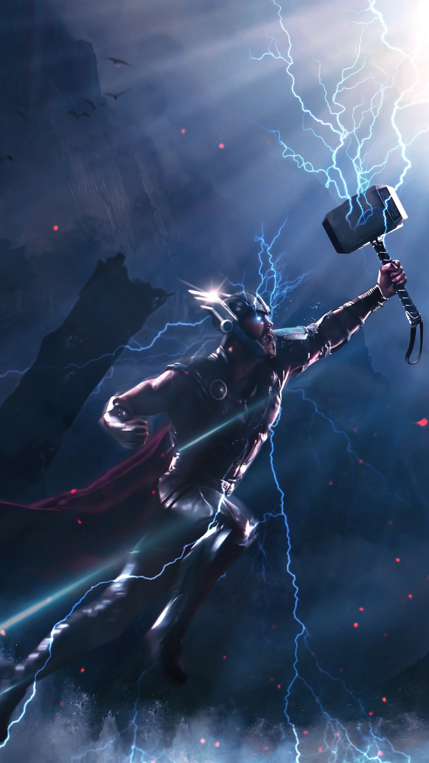 God Of War 5 Thor - 1440x2560 Wallpaper - teahub.io