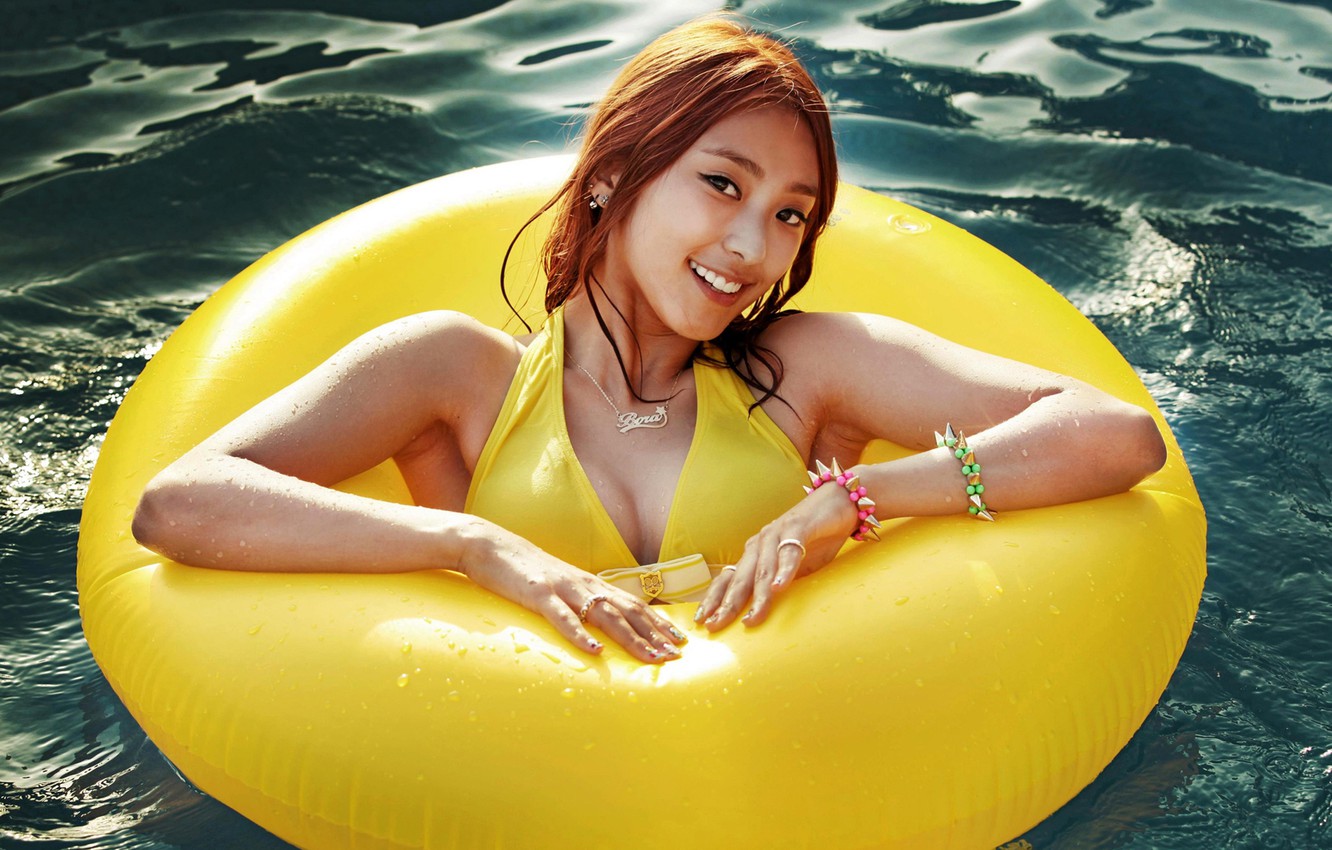 Photo Wallpaper Girl, Music, Asian, South Korea, Kpop, - Bora Sistar - HD Wallpaper 