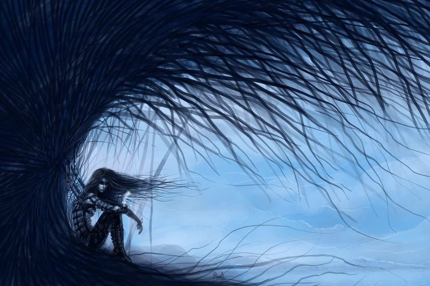 Sad Background - HD Wallpaper 