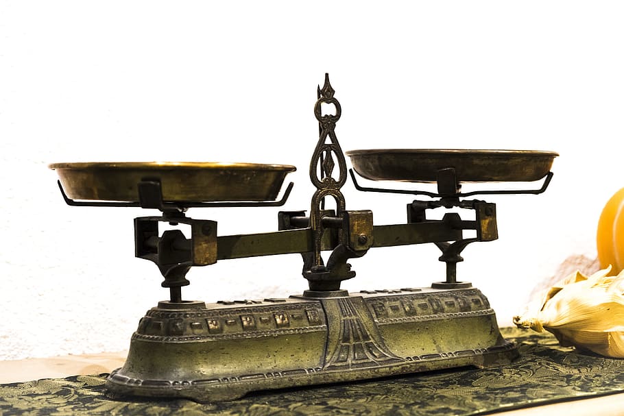 Brown Balance Scale, Horizontal, Weigh, Weigh Out, - Comment Utiliser Une Balance - HD Wallpaper 
