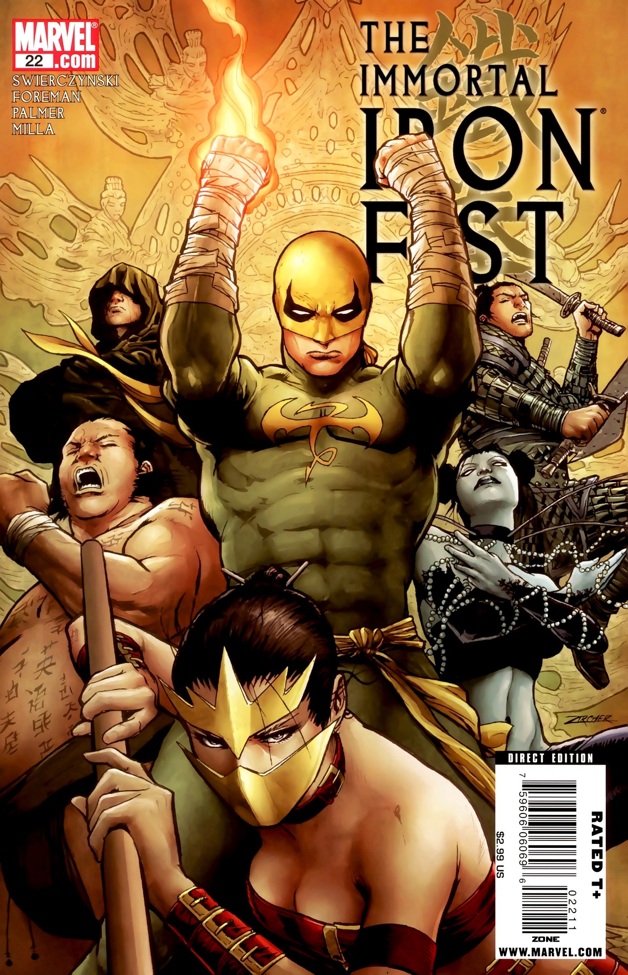 Immortal Iron Fist Backgrounds On Wallpapers Vista - Immortal Iron Fist Marvel Comics - HD Wallpaper 