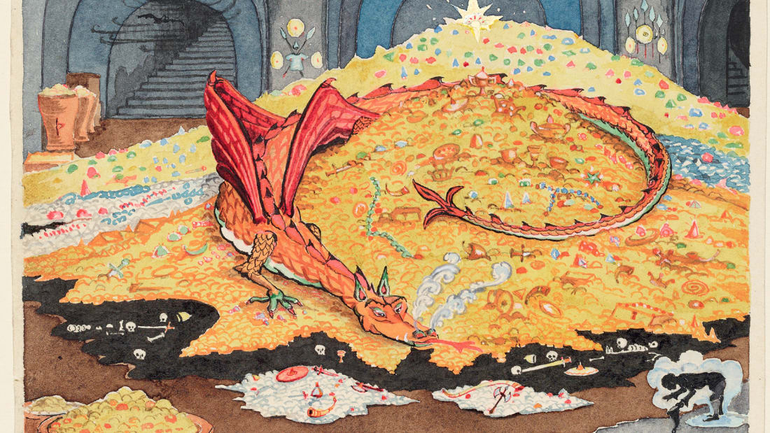 Tolkien Illustrations - HD Wallpaper 