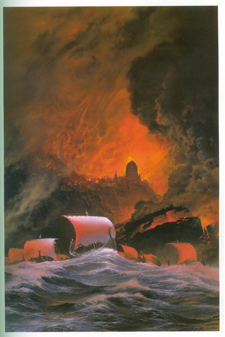 Ships - Silmarillion Book - HD Wallpaper 