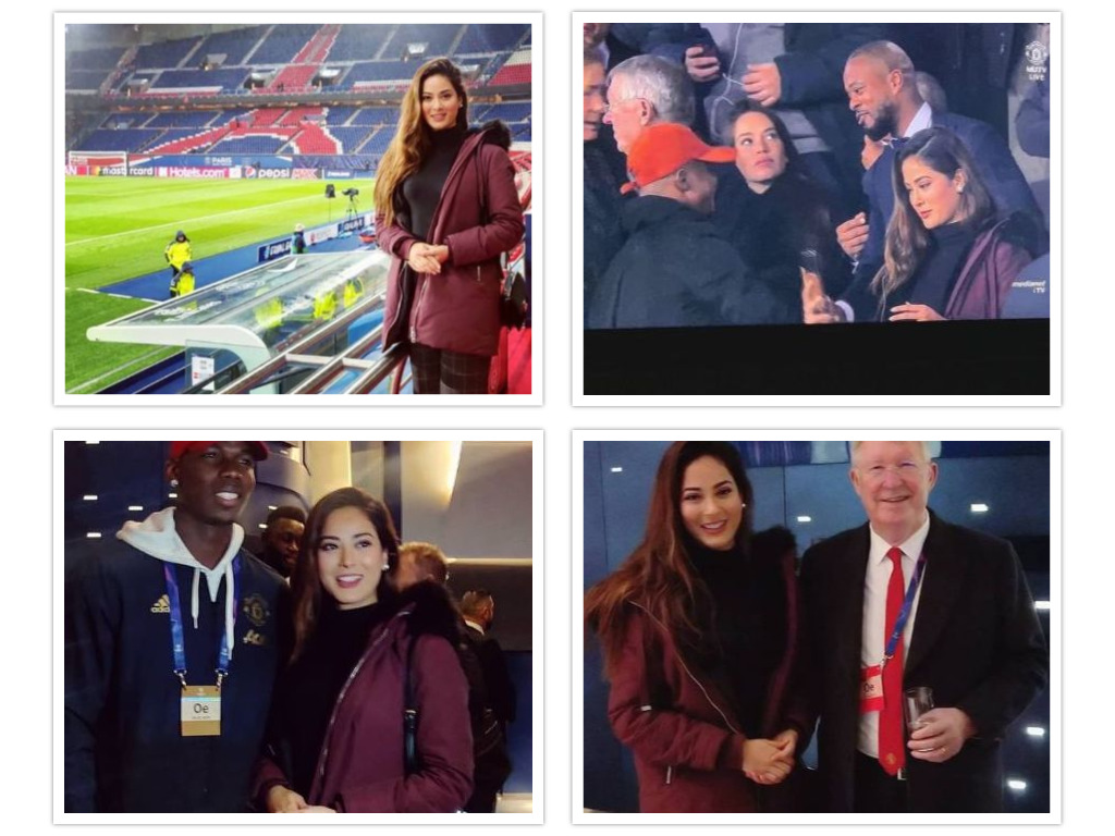 Miss Nepal 2018 Shrinkhala Shares Vip Stands Alongside - Pogba And Shrinkhala Khatiwada - HD Wallpaper 
