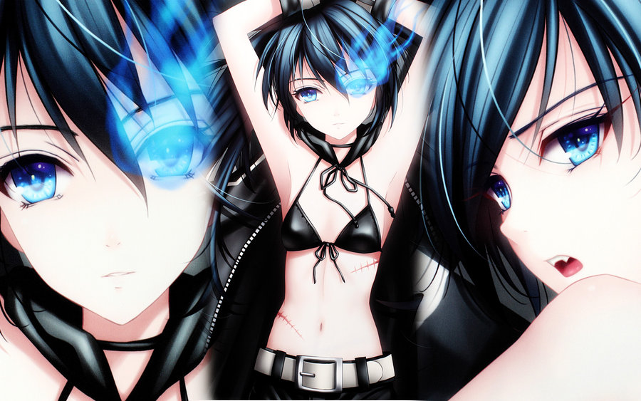 Black Rock Shooter - Hatsune Miku And Black Rock Shooter - HD Wallpaper 