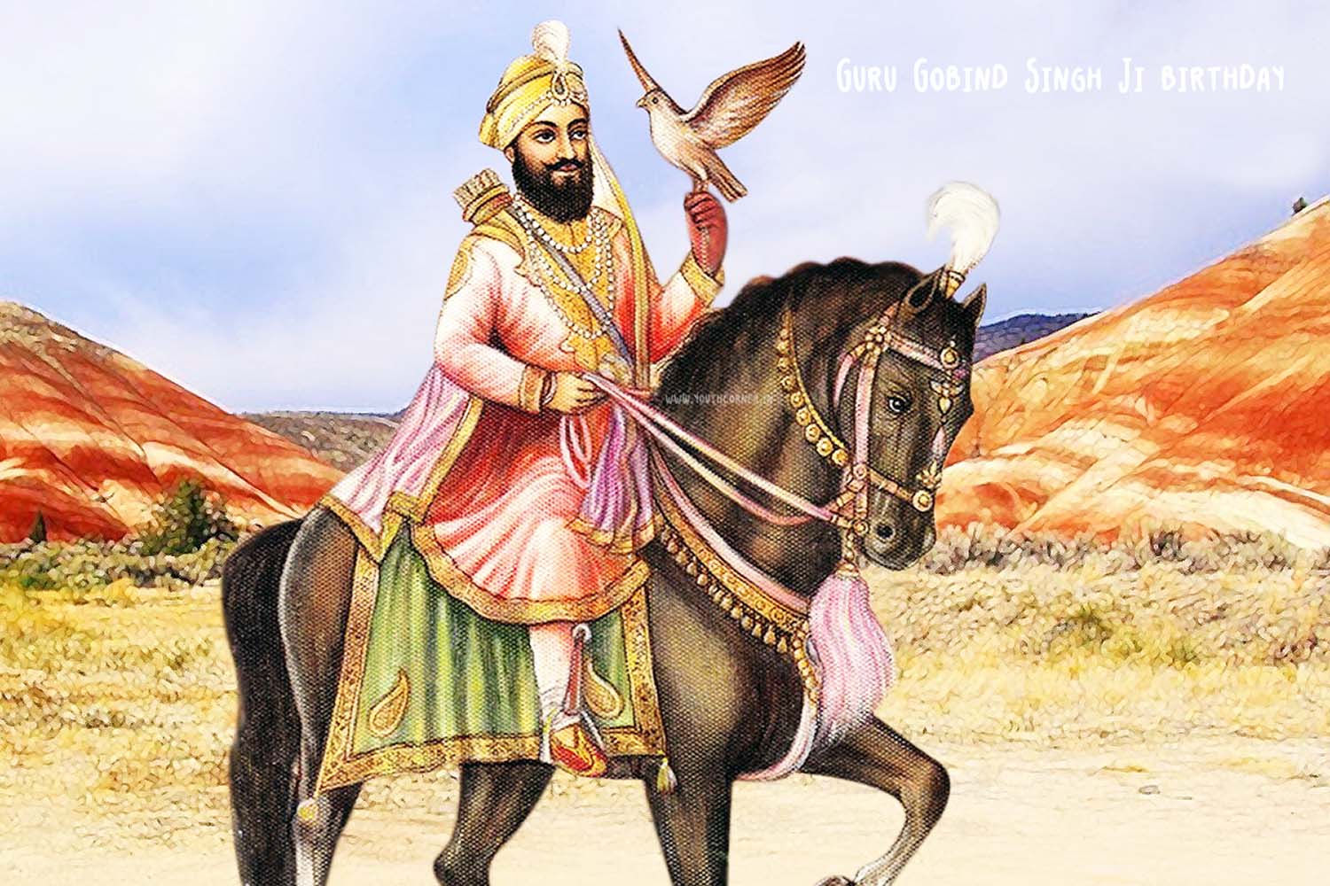 Guru Gobind Singh Ji - Painted Hills - HD Wallpaper 