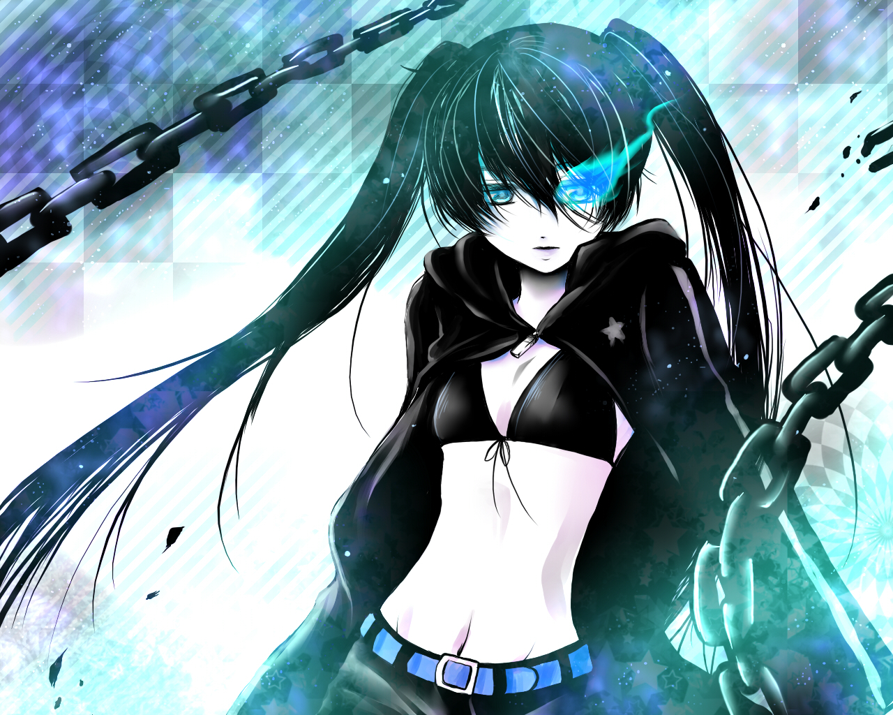 Black Rock Shooter - HD Wallpaper 