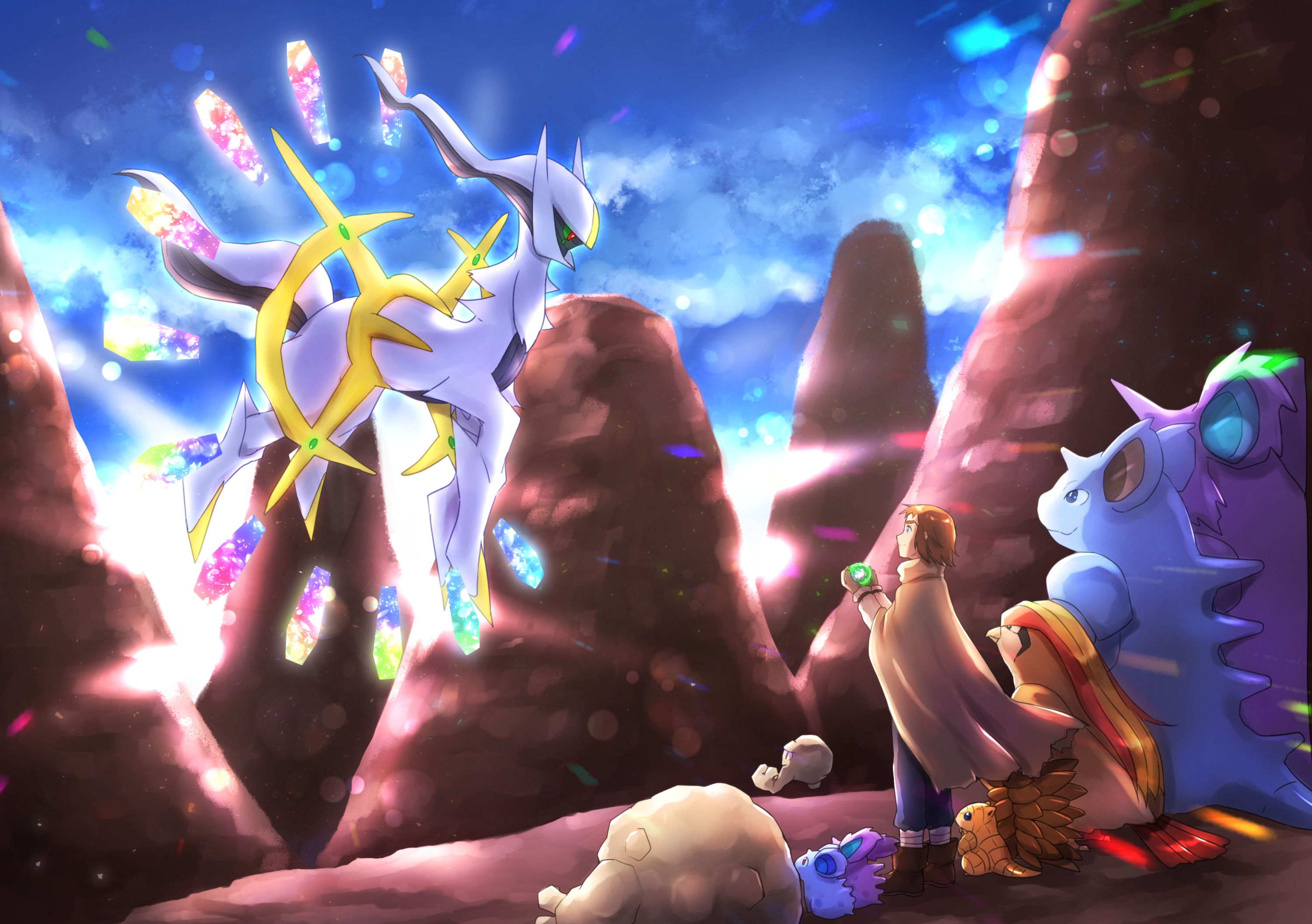 Pokemon Arceus Movie - HD Wallpaper 