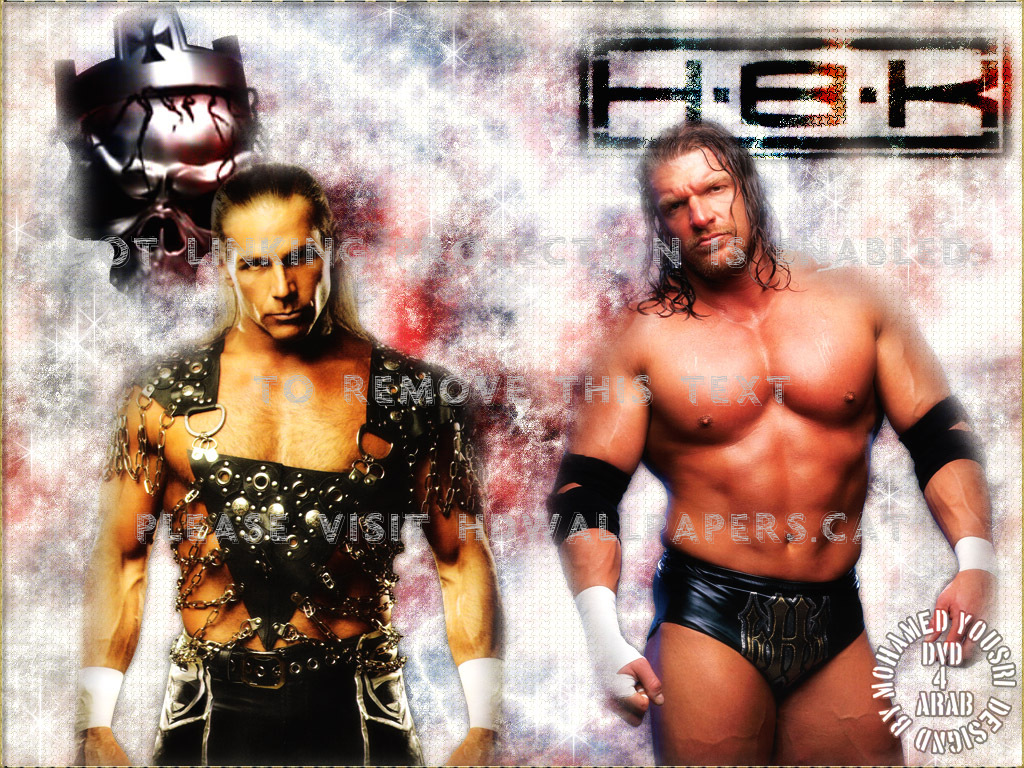Degeneration X Hbk Michaels Shawn Triple Dx - Wrestler - HD Wallpaper 