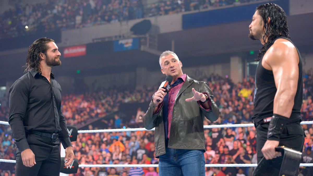 Roman Reigns Vs Seth Rollins Wwe - HD Wallpaper 