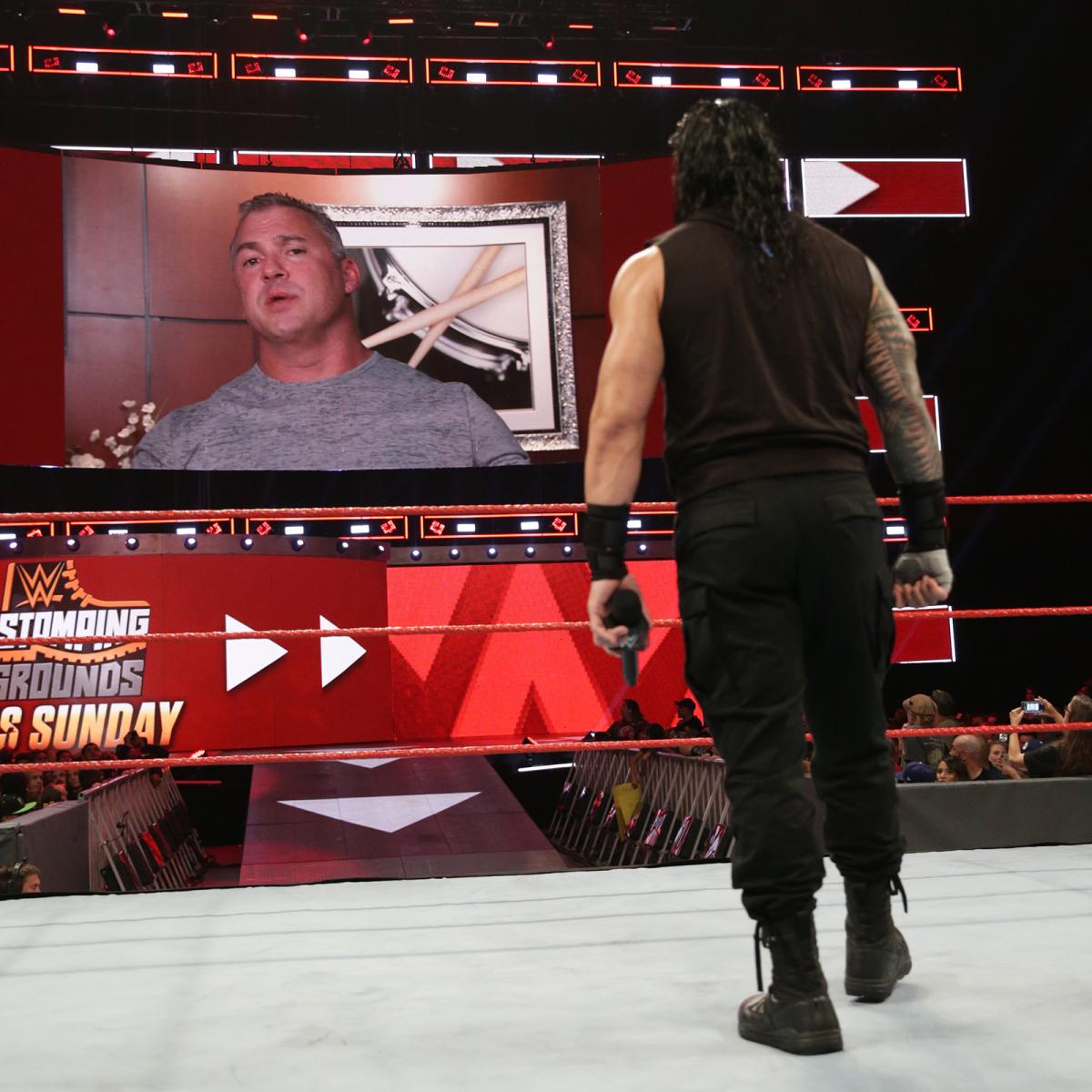 Raw 6/17/19 ~ Roman Reigns Confronts Shane Mcmahon - Performance - HD Wallpaper 