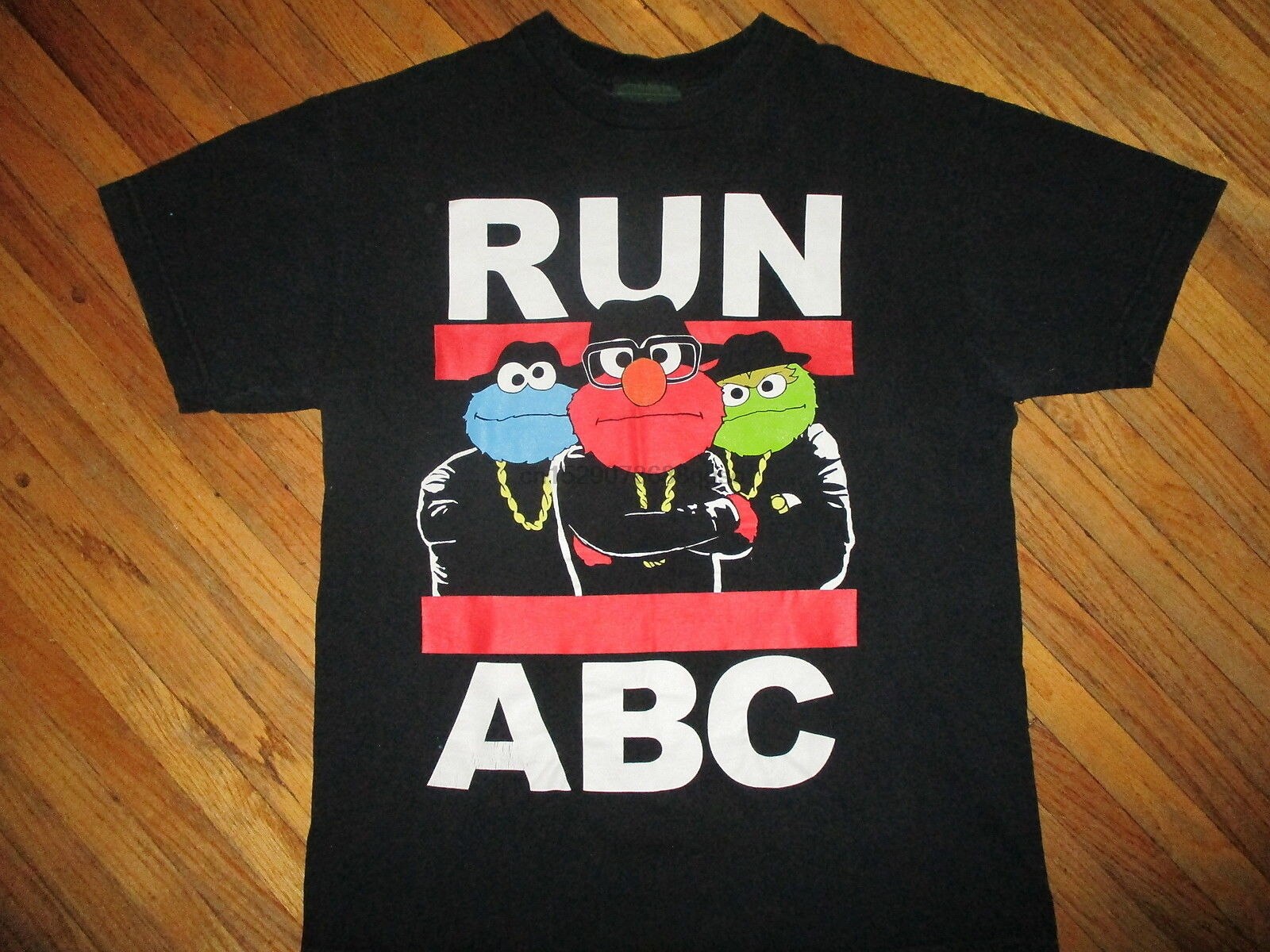 Run Dmc Abc Sesame Street Shirt - HD Wallpaper 