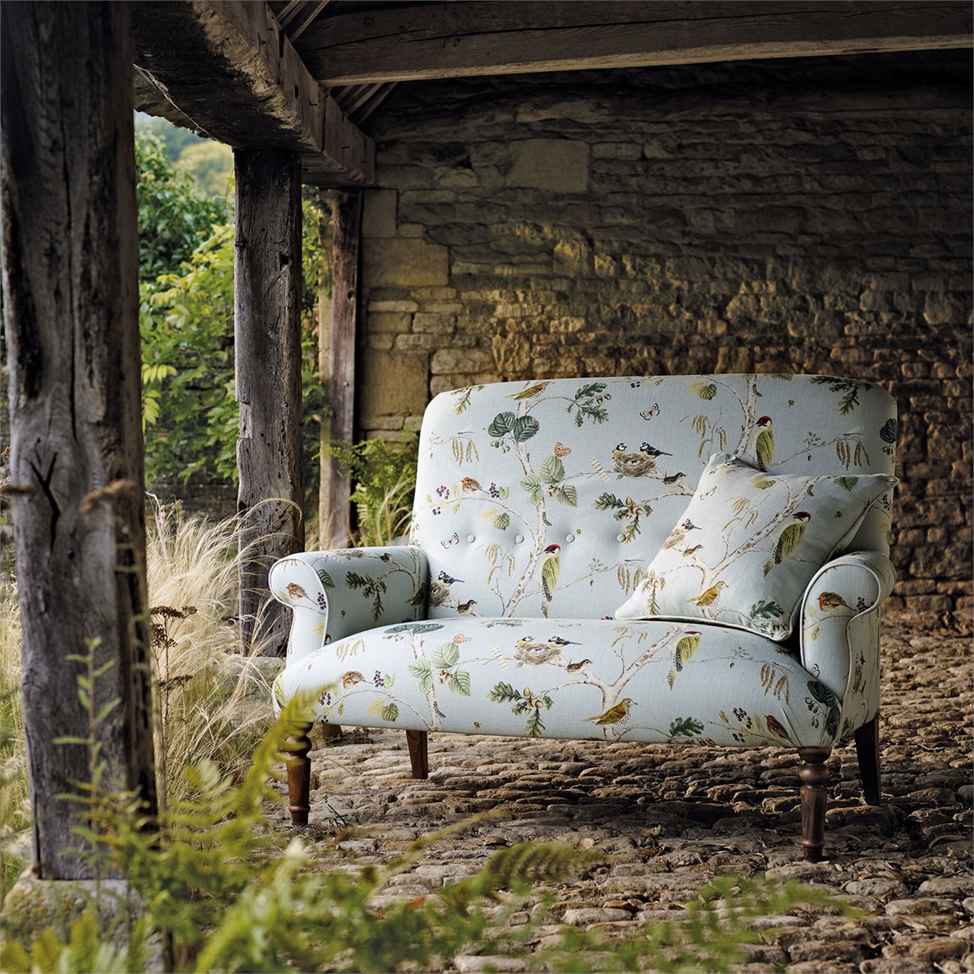 Woodland Chorus, A Fabric By Sanderson, Part Of The - Sanderson Wallpaper Woodland Walk - HD Wallpaper 