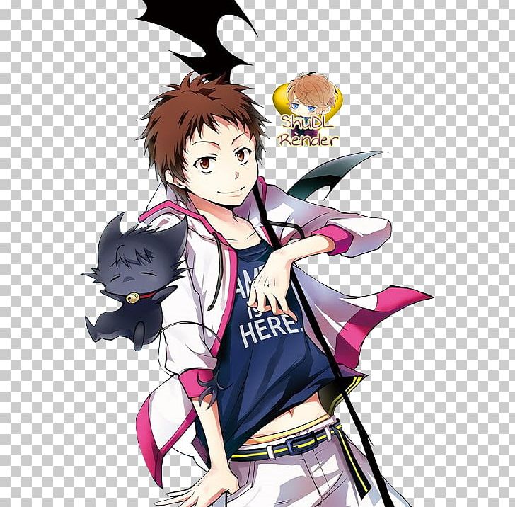 Servamp Kuro Clipart Vector Black And White Mahiru - Servamp Mahiru - HD Wallpaper 