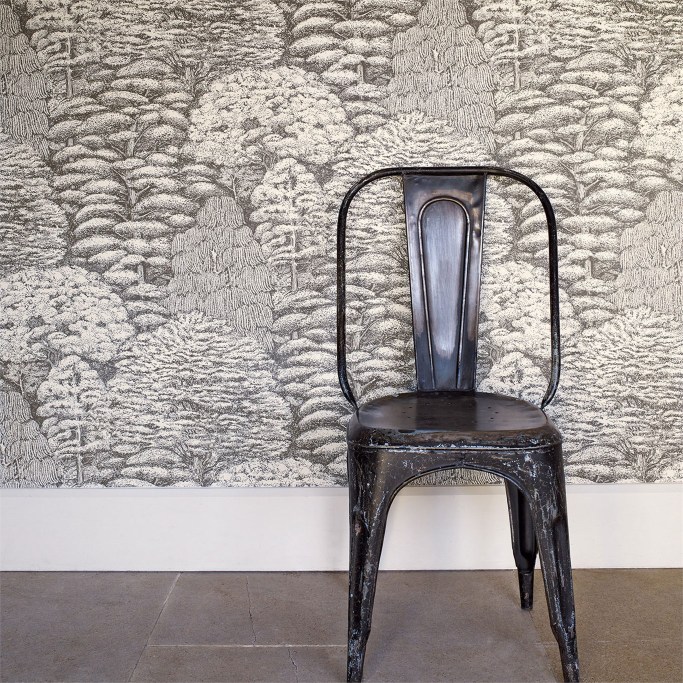 Woodland Toile, A Wallpaper By Sanderson, Part Of The - Sanderson Woodland Toile Wallpaper Charcoal - HD Wallpaper 