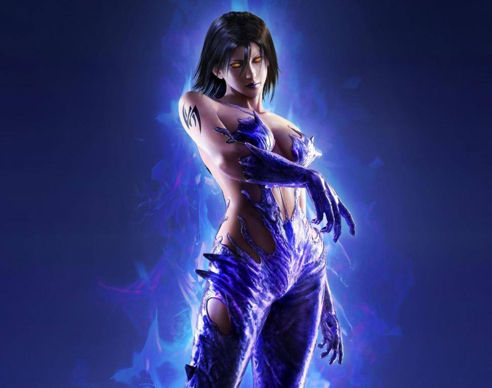 Unknown Wallpaper,tattoo Hd Wallpaper,gold Eyes Hd - Tekken Unknown - HD Wallpaper 