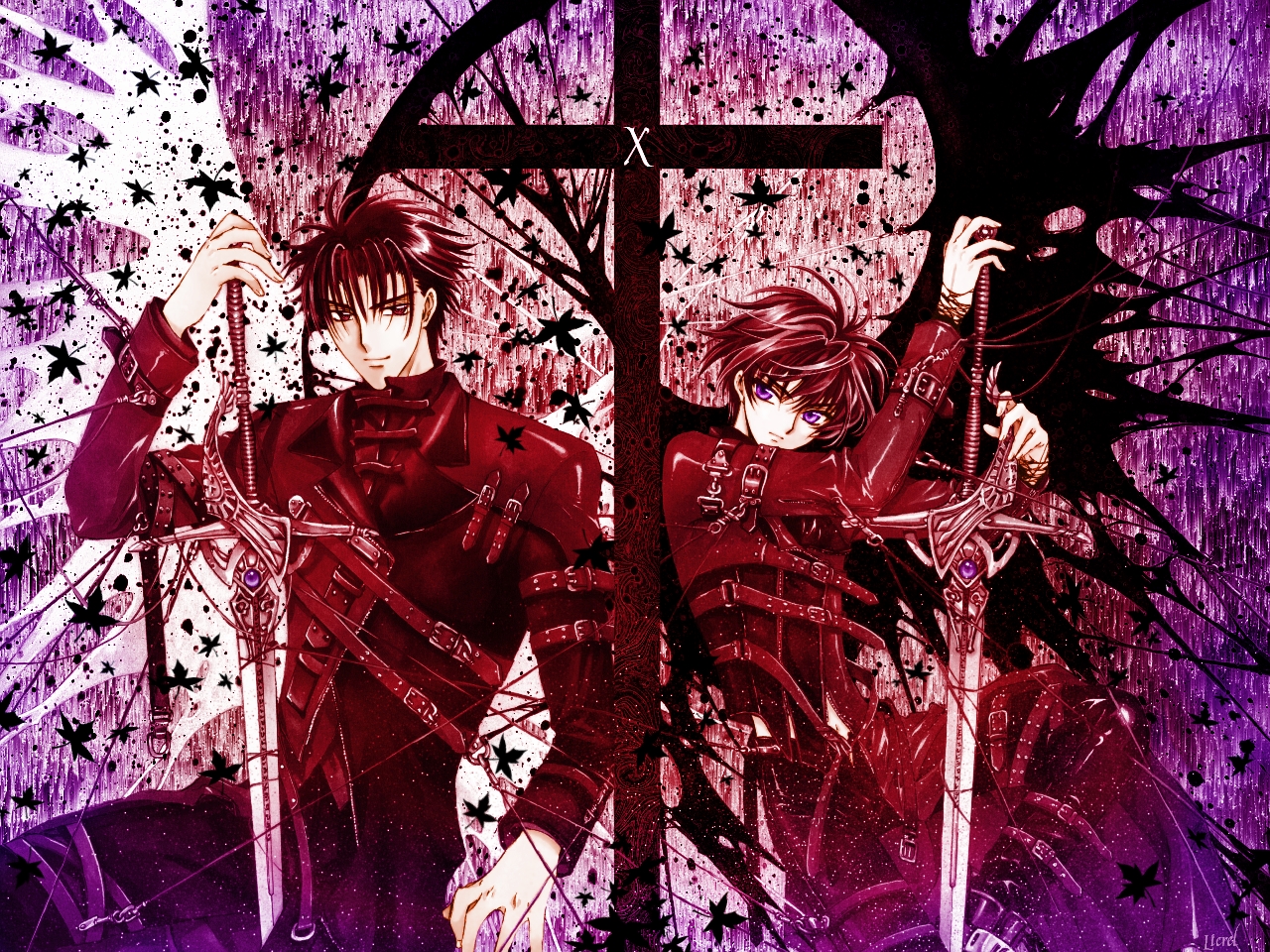 Clamp, Madhouse, X, Fuuma Monou, Kamui Shirou Wallpaper - Illustration - HD Wallpaper 