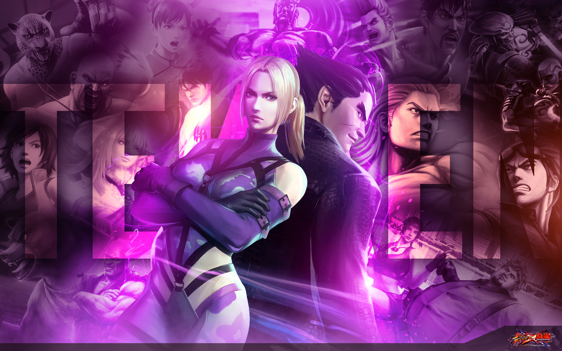 Tekken Kazuya And Nina - HD Wallpaper 