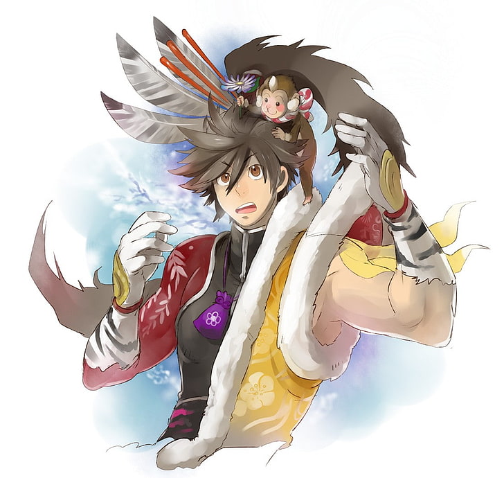 Anime, Sengoku Basara, One Person, Costume, Young Adult, - Maeda Keiji Sengoku Basara Hentai - HD Wallpaper 