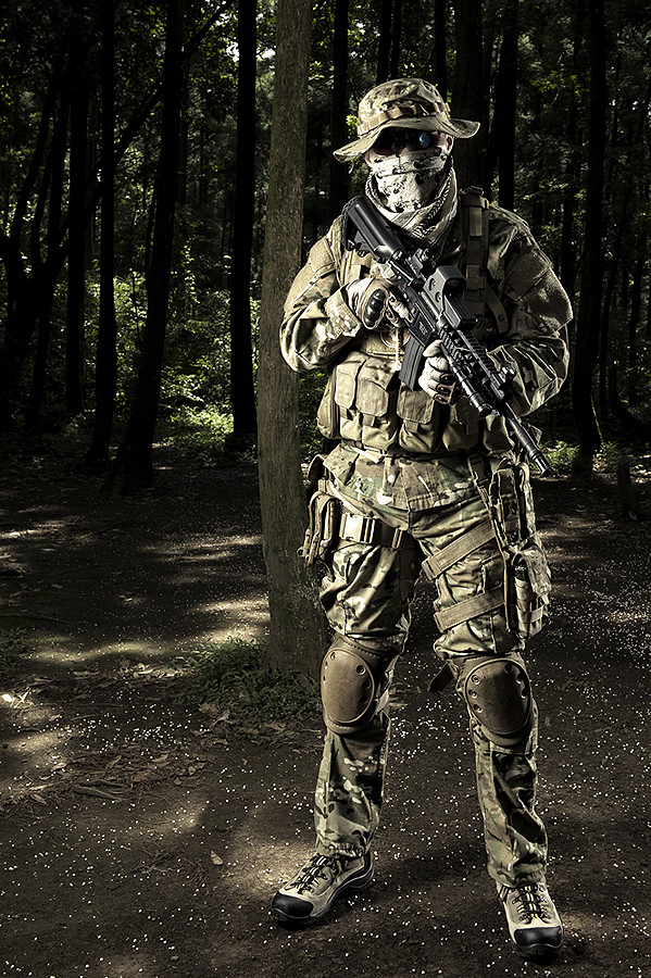 Airsoft Portrait - HD Wallpaper 