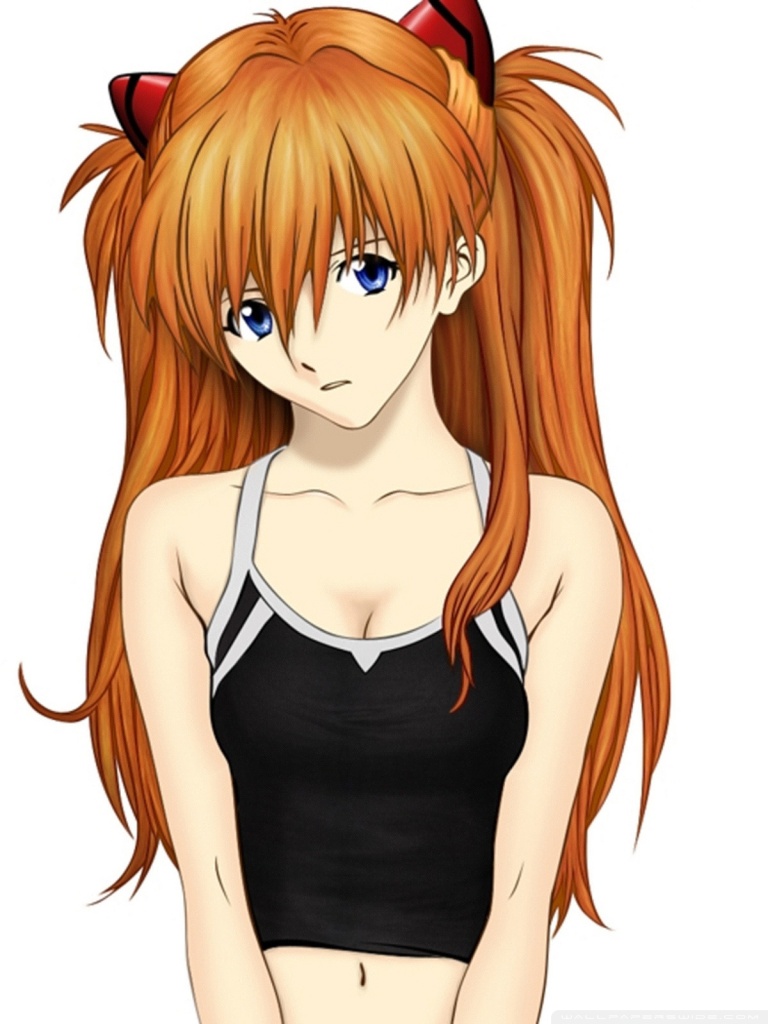 Cute Neon Genesis Evangelion Asuka - HD Wallpaper 