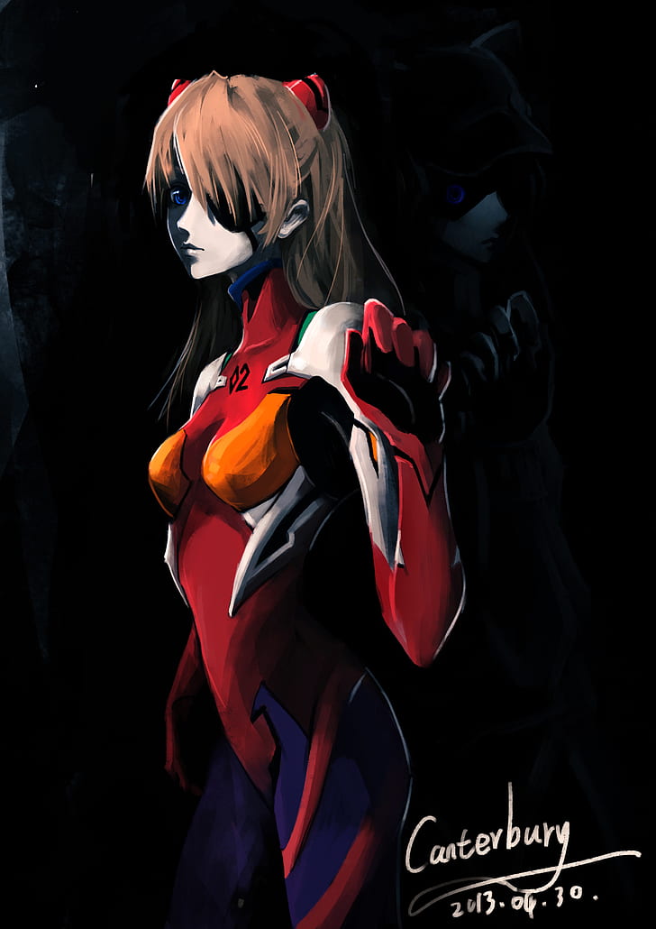 Portrait Display, Evangelion - HD Wallpaper 