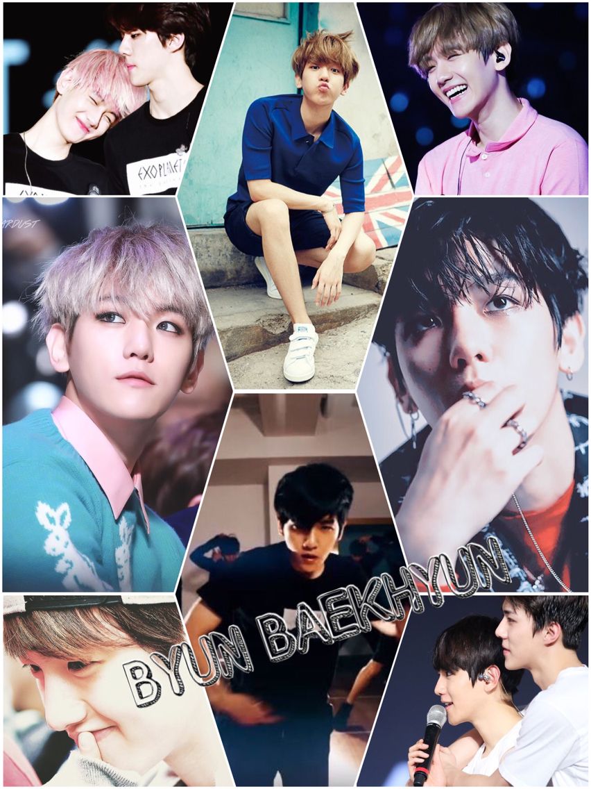 Baekhyun Photos Collage - HD Wallpaper 