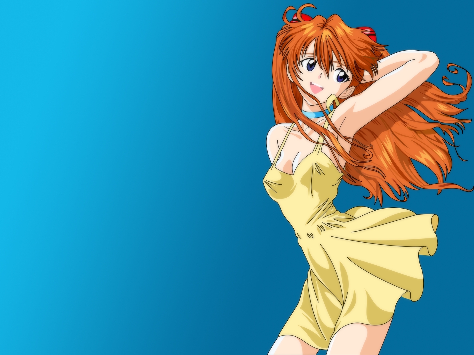 Neon Genesis Evangelion Asuka Langley Soryu Simple - Asuka Langley - HD Wallpaper 
