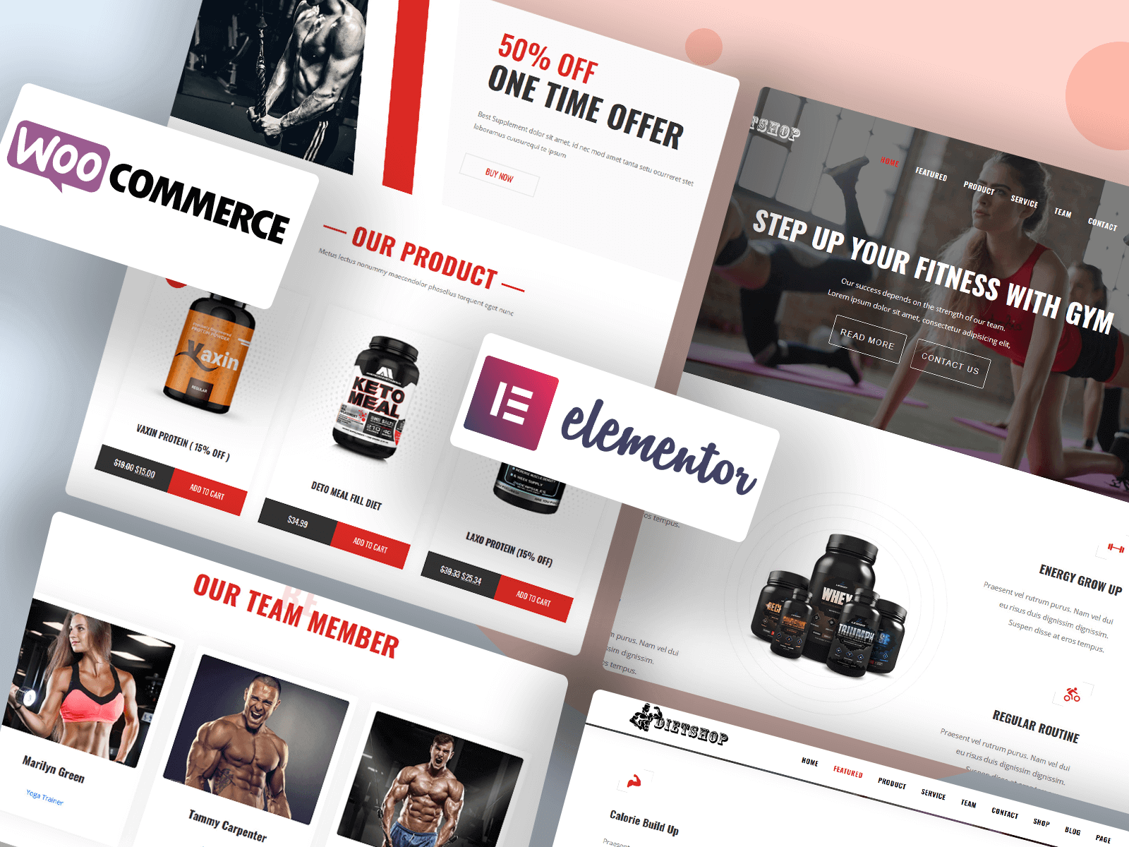 Diet-shop Gym, Weight Loss & Health Supplement Wordpress - Woocommerce - HD Wallpaper 
