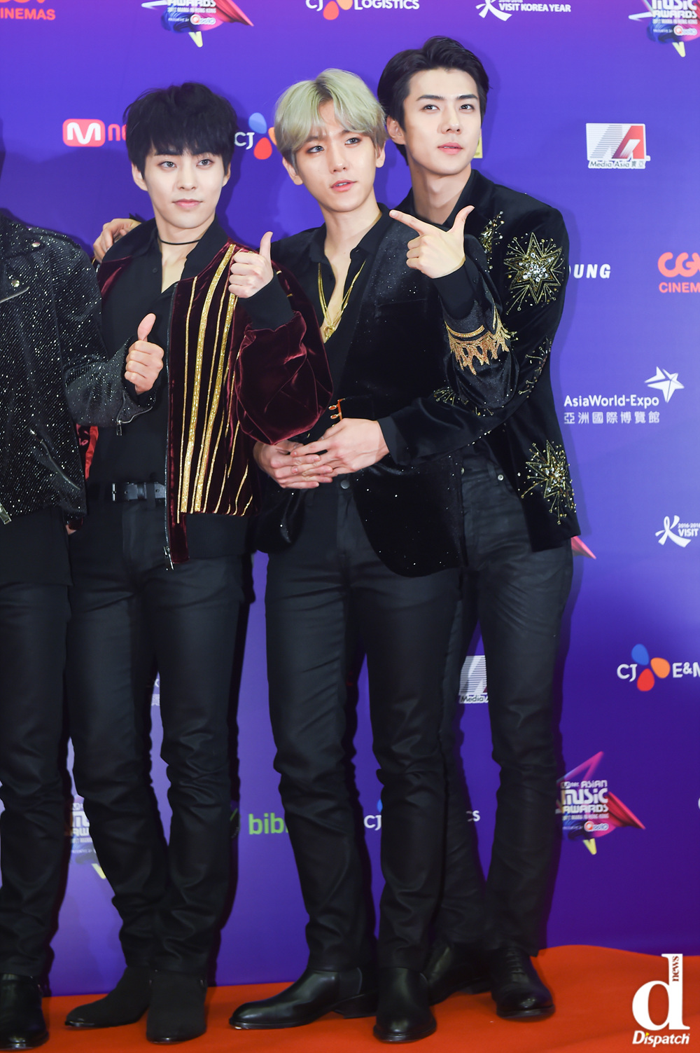 Byun Baekhyun Sehun - HD Wallpaper 