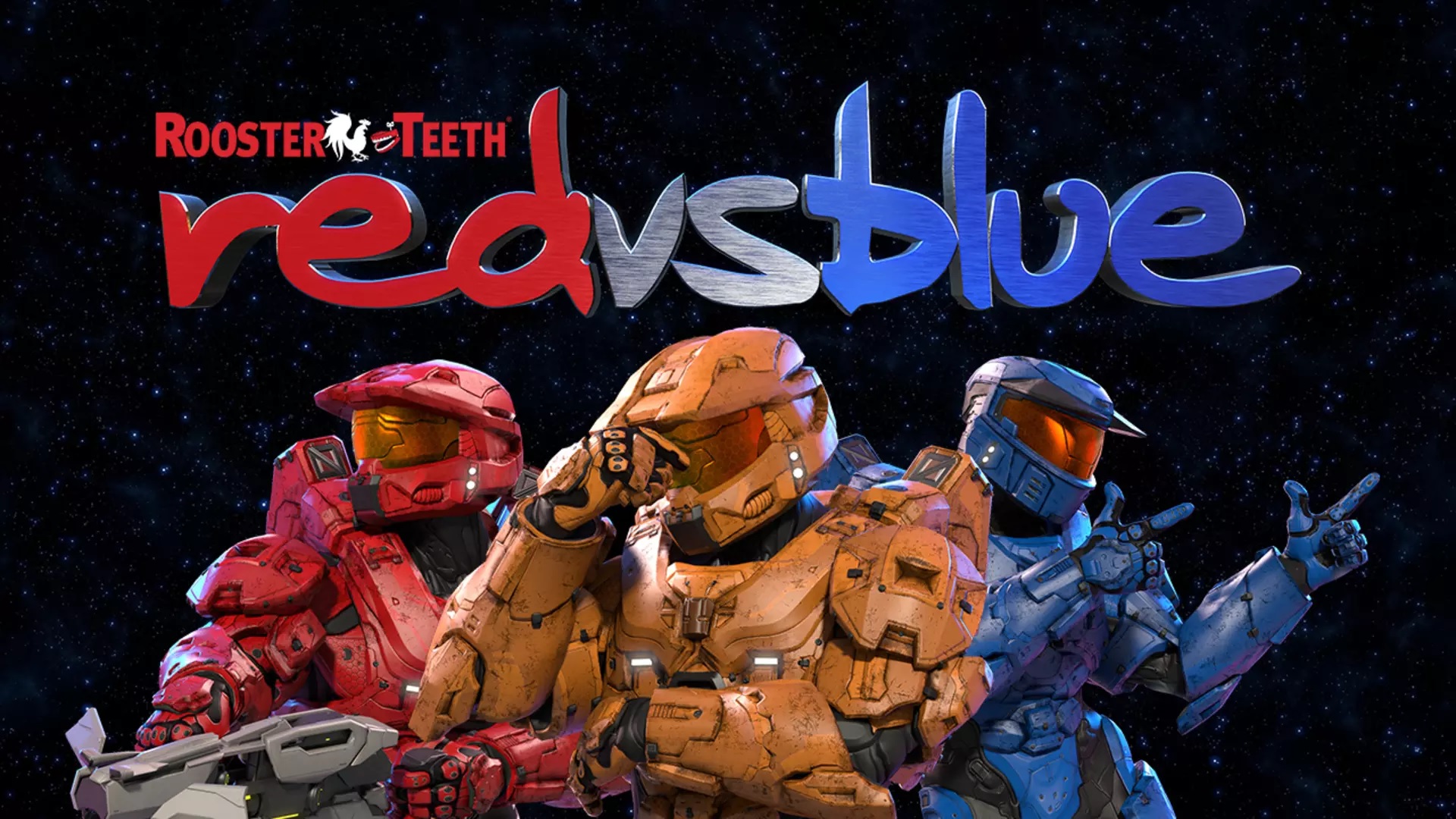 Red Vs Blue Rooster Teeth - HD Wallpaper 
