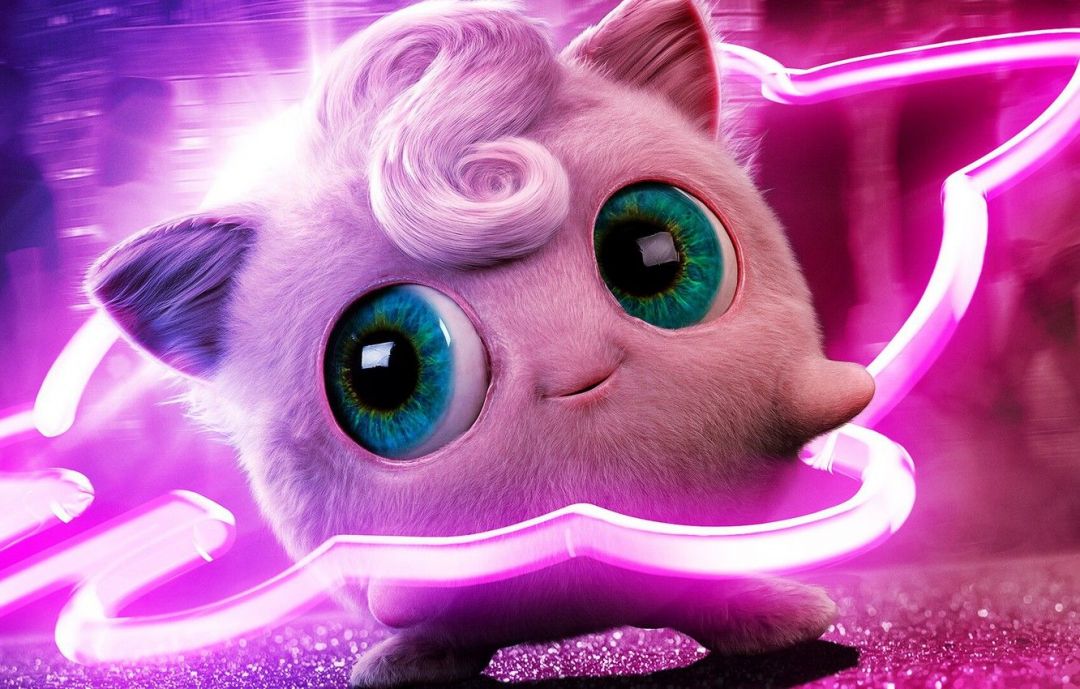 Pokémon Detective Pikachu - Cute Jigglypuff Detective Pikachu - HD Wallpaper 