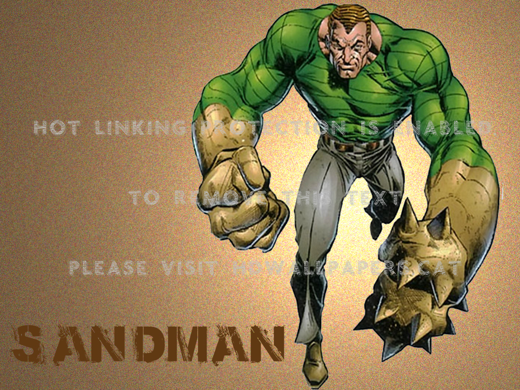 Sandman Superheroes Villains Comics Marvel - Sandman Marvel - HD Wallpaper 