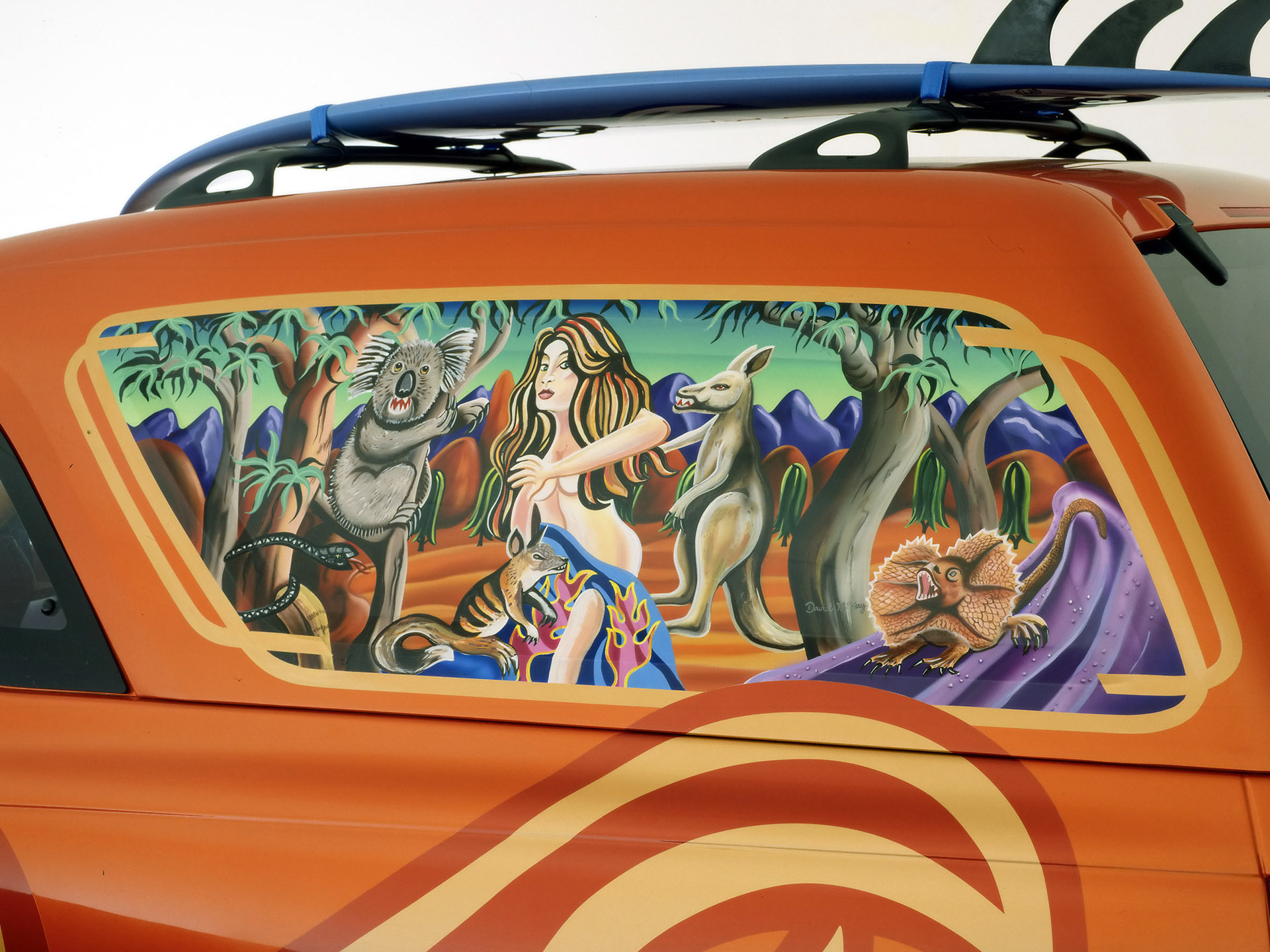 Holden Sandman Panel Van Art - HD Wallpaper 